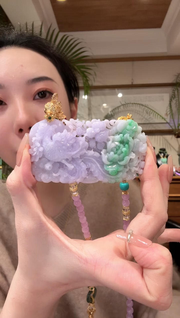 【闪购商品】翡翠颈饰未镶嵌国风