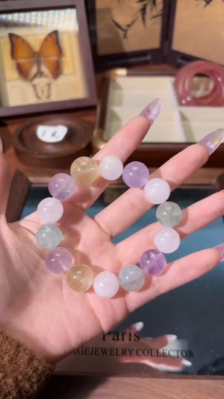 未镶嵌手串水晶我***怼1