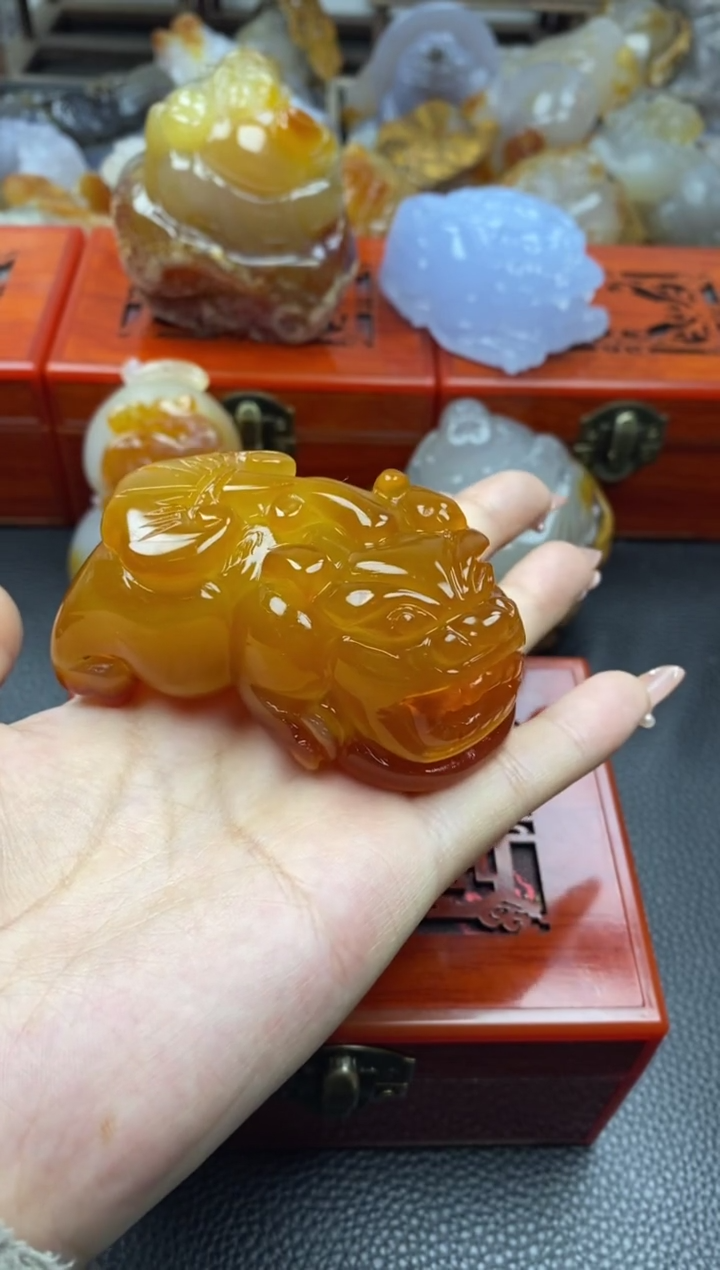 【闪购商品】玛瑙/玉髓手把未镶嵌00