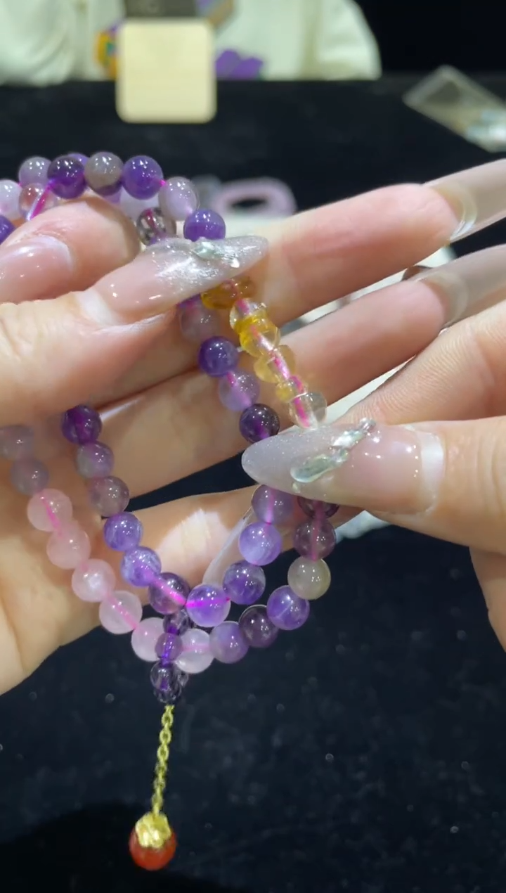 【闪购商品】水晶手链合金浮力16028