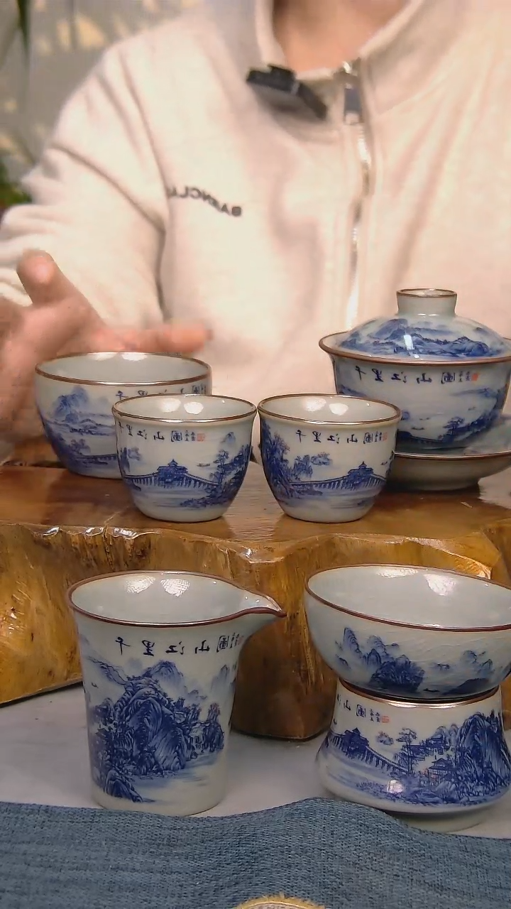 【闪购商品】简装家用款6件套 陶瓷家用茶具系列