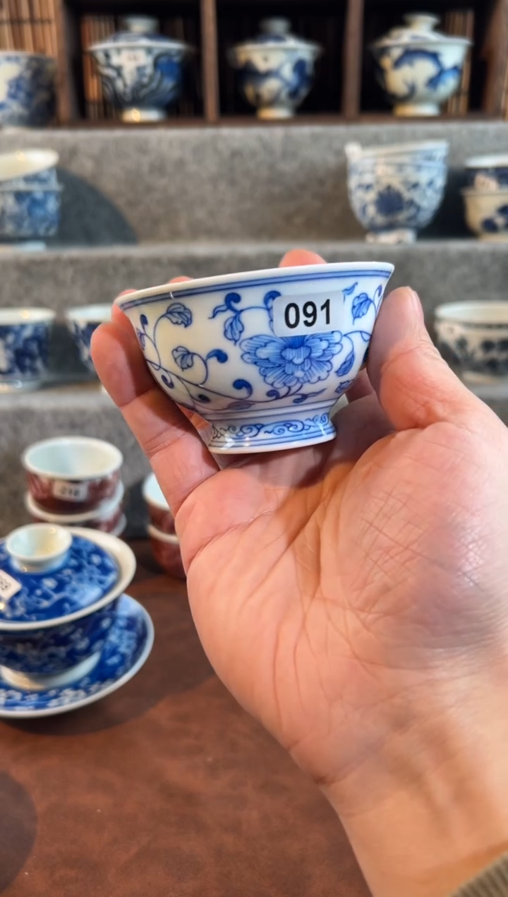 【闪购商品】091天禄言瓷手绘卷王天花板