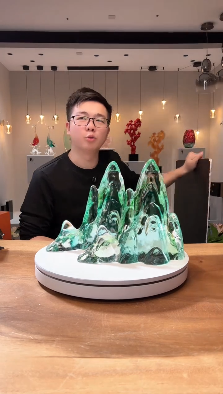 【闪购商品】茶宠山 草绿色+天青色 一组