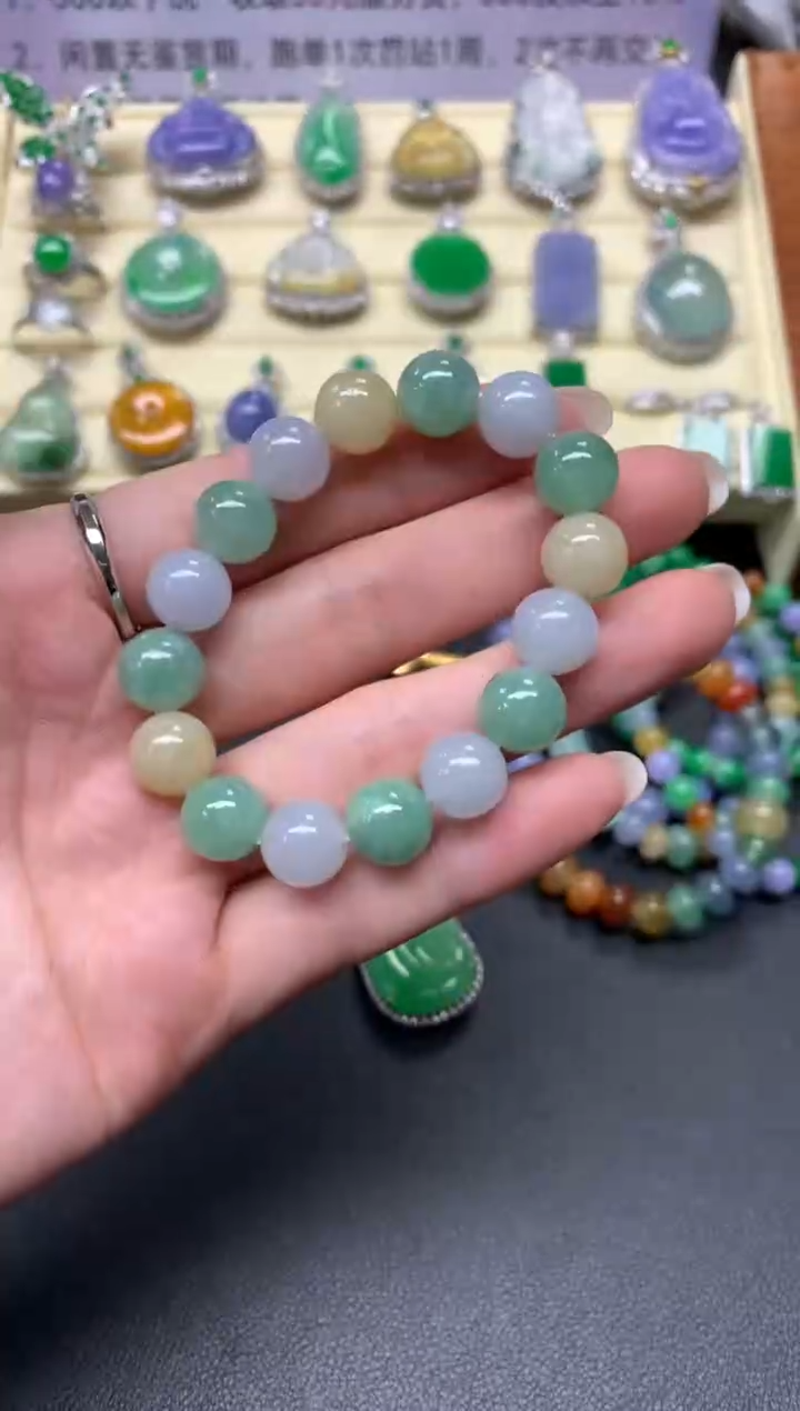 【闪购商品】翡翠手串未镶嵌手串|900+90