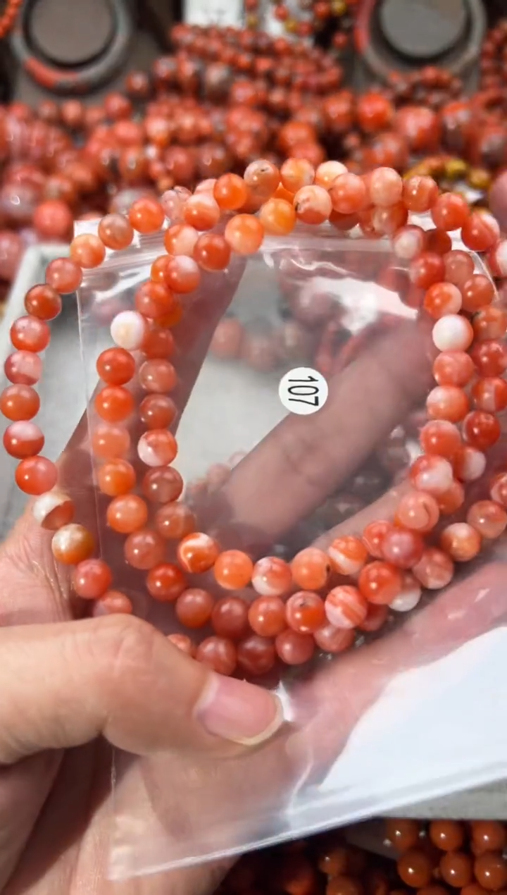未镶嵌手串南红玛瑙7