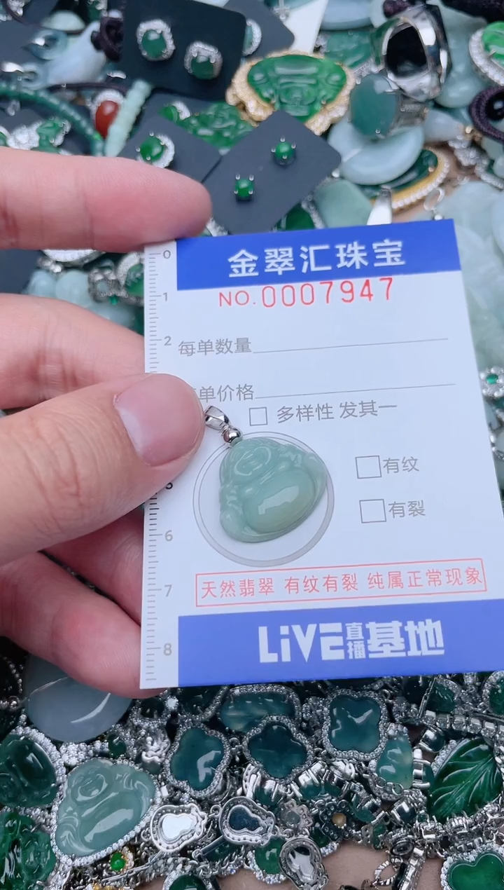 【闪购商品】翡翠颈饰未镶嵌7947....