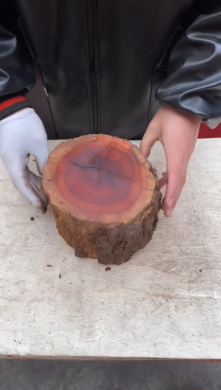 枣木【37】号原木段，尺寸随型