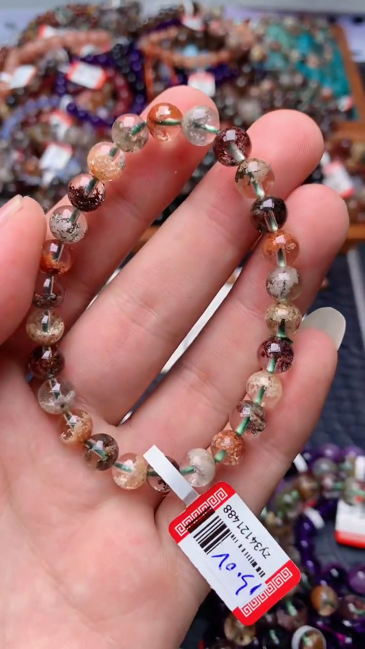 水晶手链未镶嵌166天然