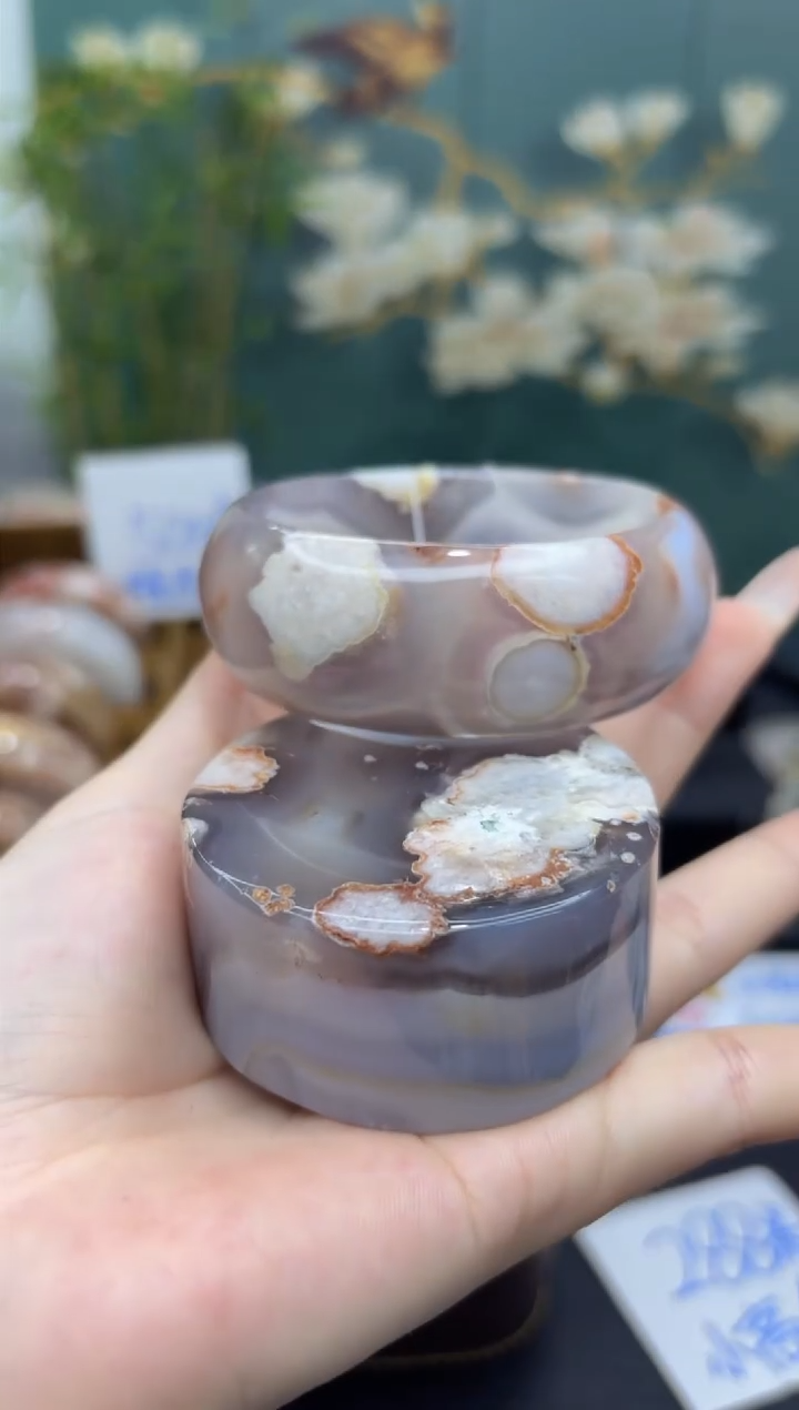 【闪购商品】石英质玉未镶嵌手镯A1369(62圈赠送镯心)