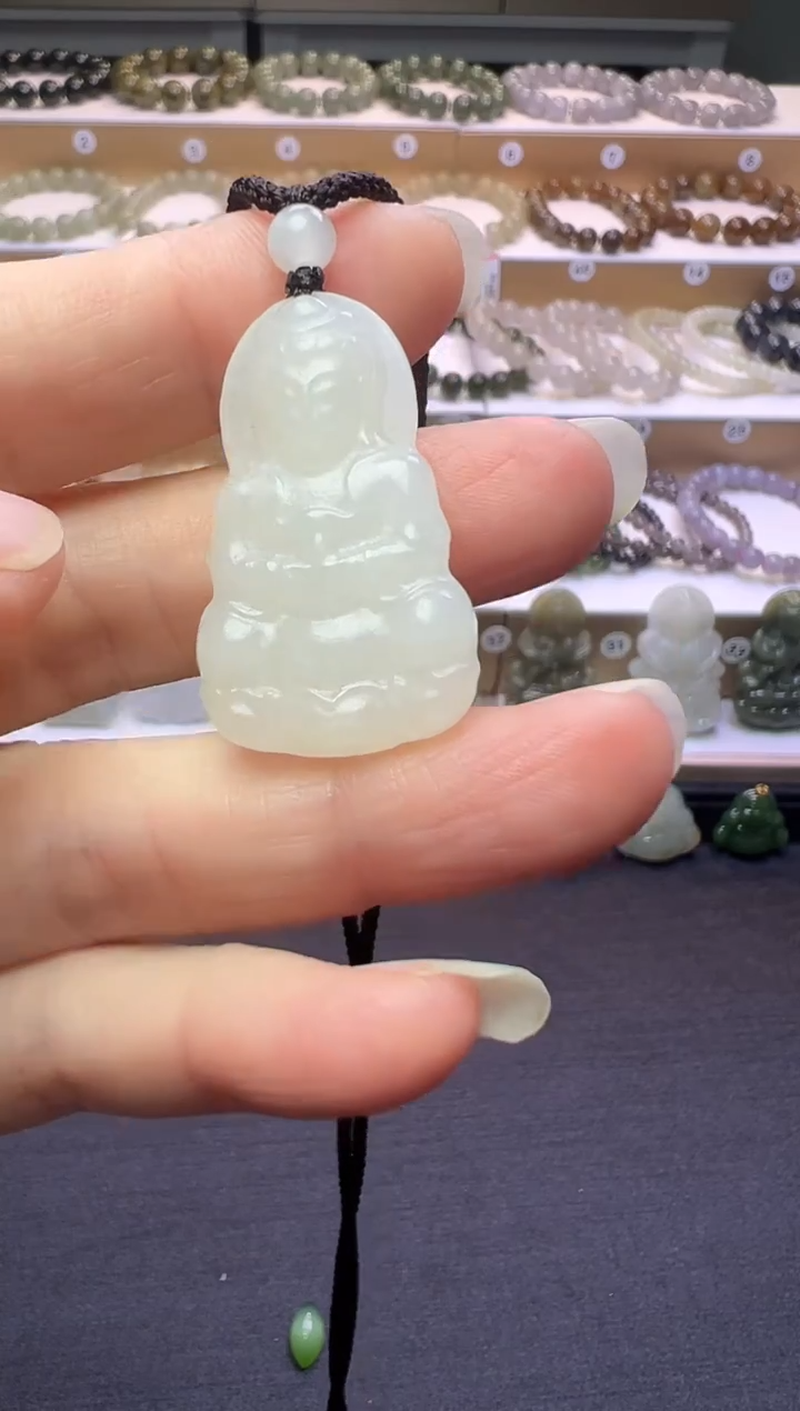 颈饰未镶嵌和田玉68号链接多样性发一