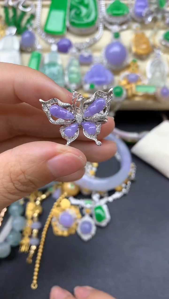 【闪购商品】翡翠戒指18K金镶嵌591-中国好珍宝