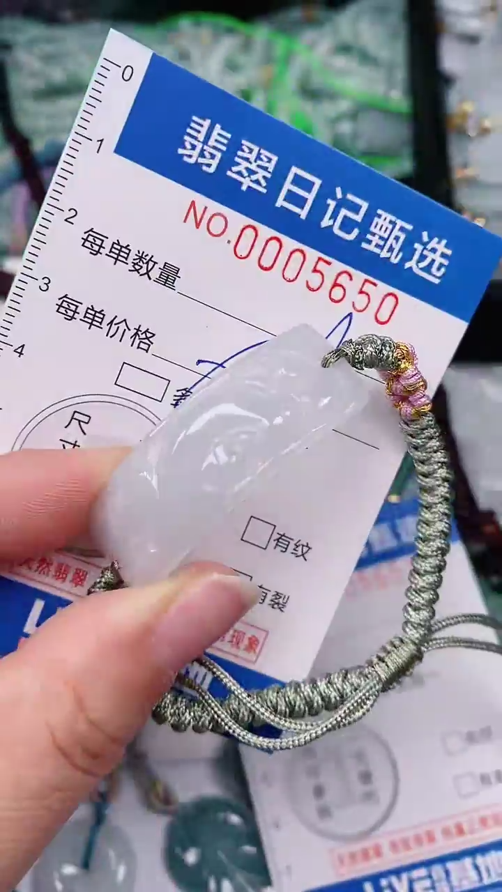 【闪购商品】翡翠颈饰未镶嵌00005650