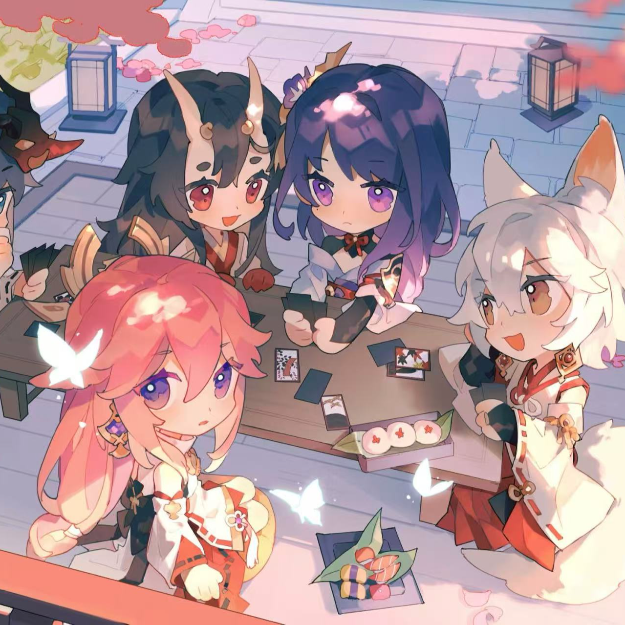 平拆《原神》同人二创精美亚克力水晶砖12*8*1.5