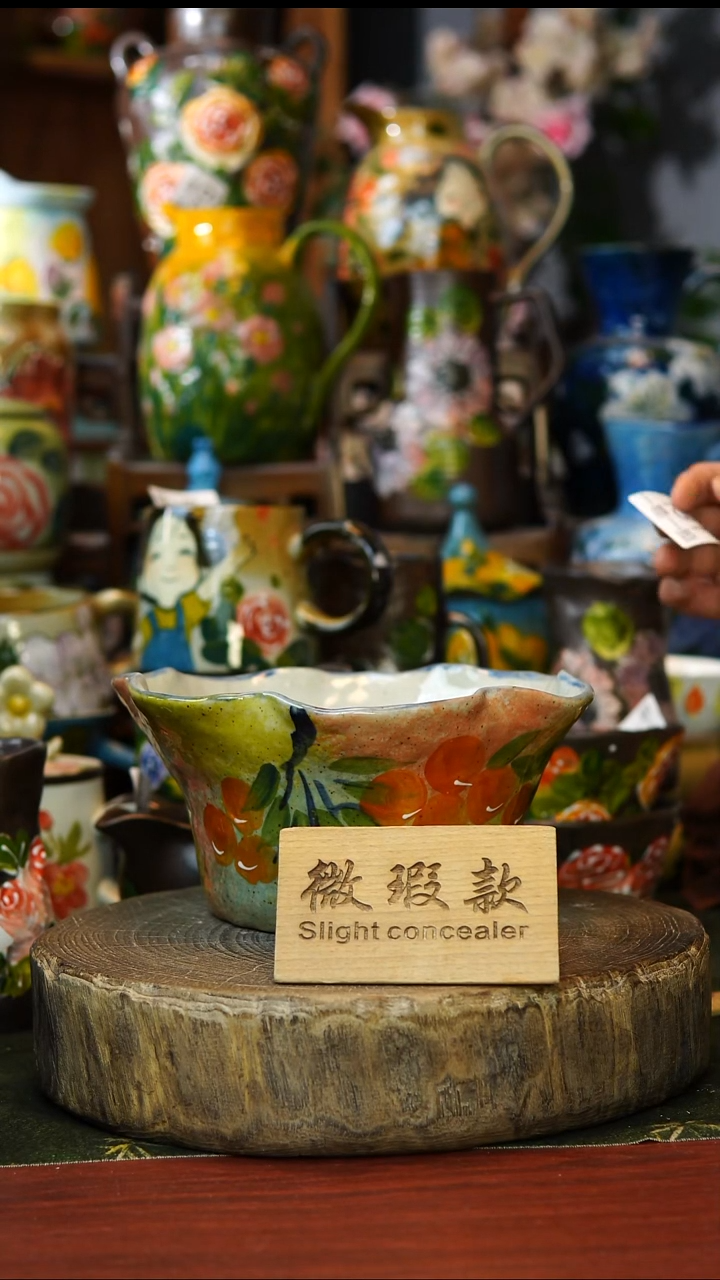 陶瓷131景德镇手工手绘釉下彩