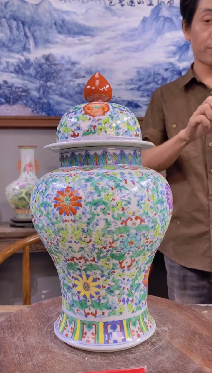 吴义松陶瓷联盟手绘陶瓷编码：