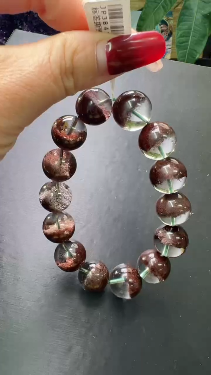 【闪购商品】水晶手串未镶嵌红幽灵手串16m+ JP38410