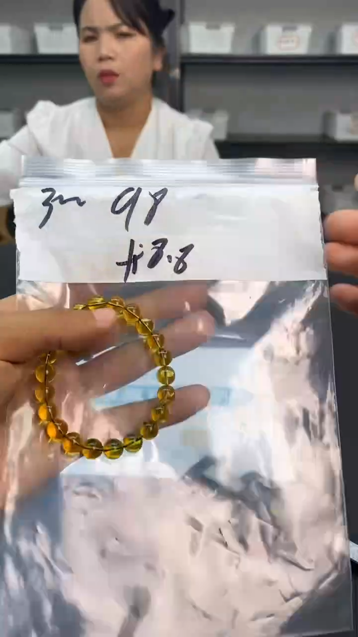 未镶嵌琥珀手链1232546879