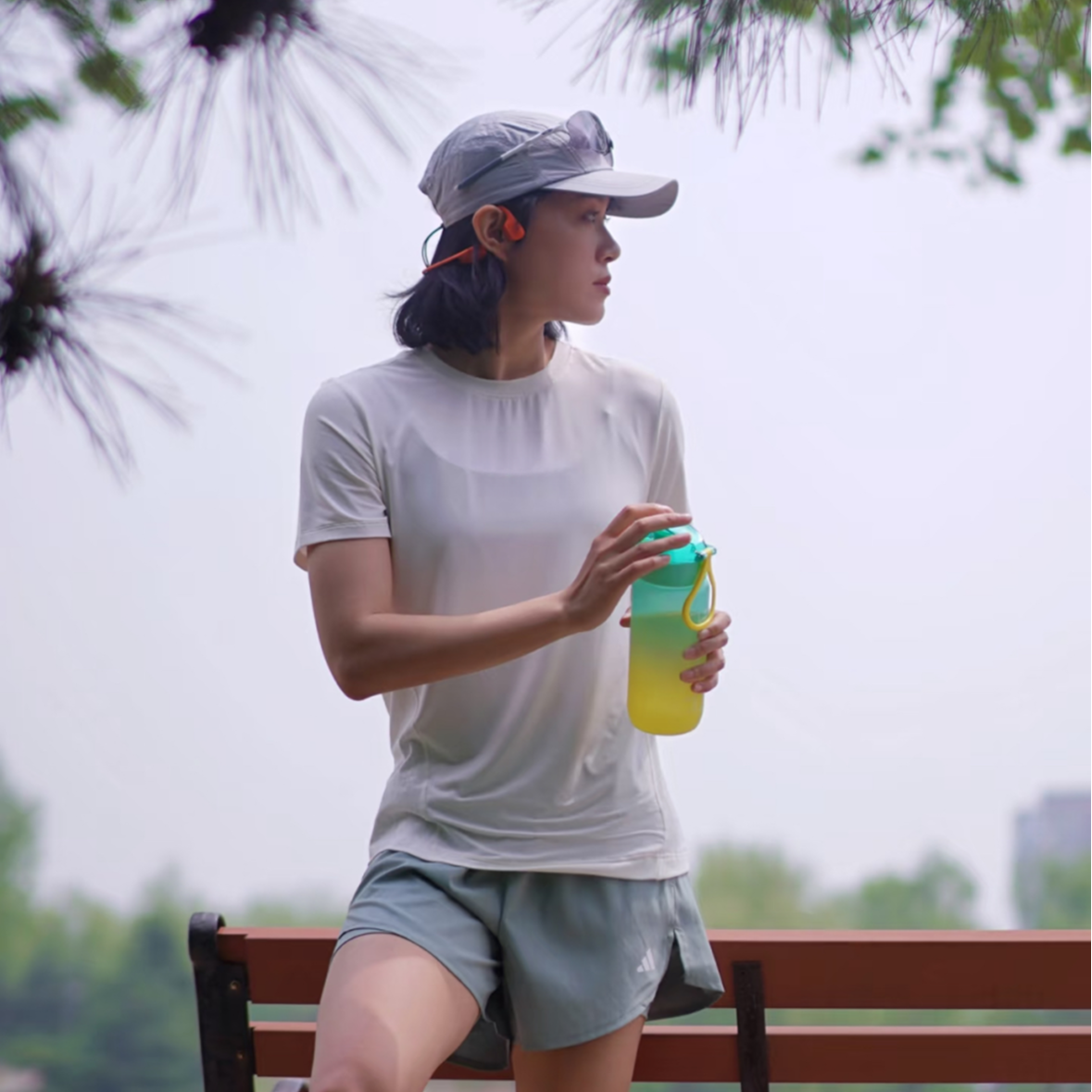  【胜华优选】双H女士--弹力十足！凉感运动速干短袖2508