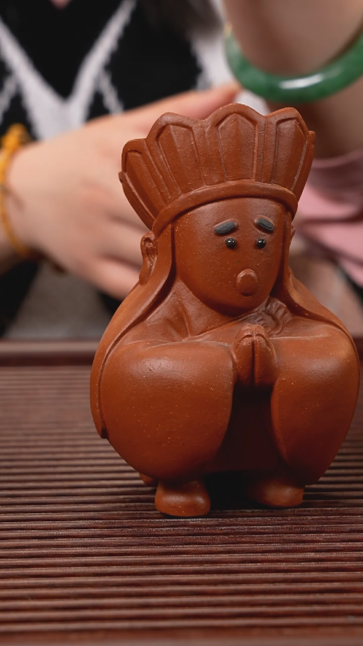 【闪购商品】紫砂茶宠紫砂 唐僧