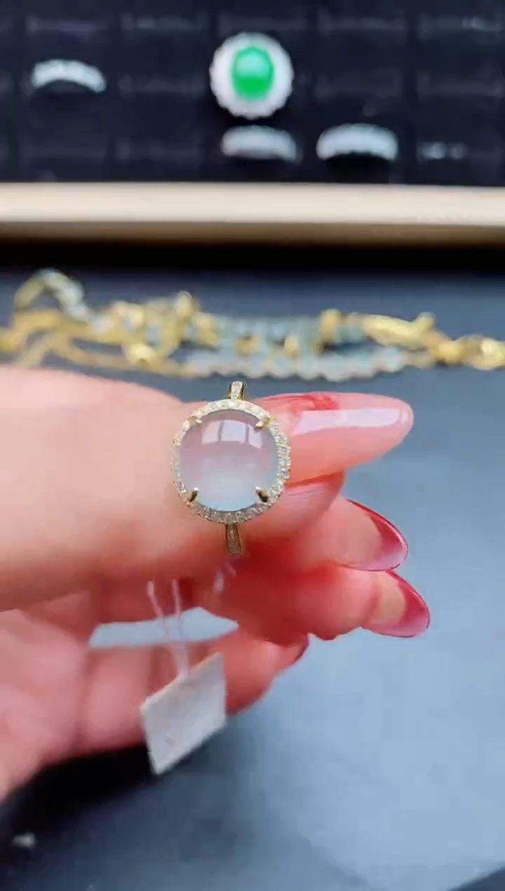 【闪购商品】翡翠戒指银S925镶嵌1212