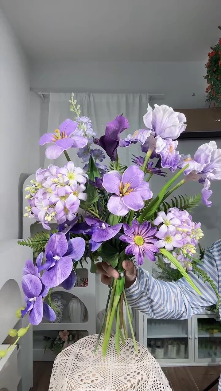 紫色花束（不含花瓶），中秋上新福利