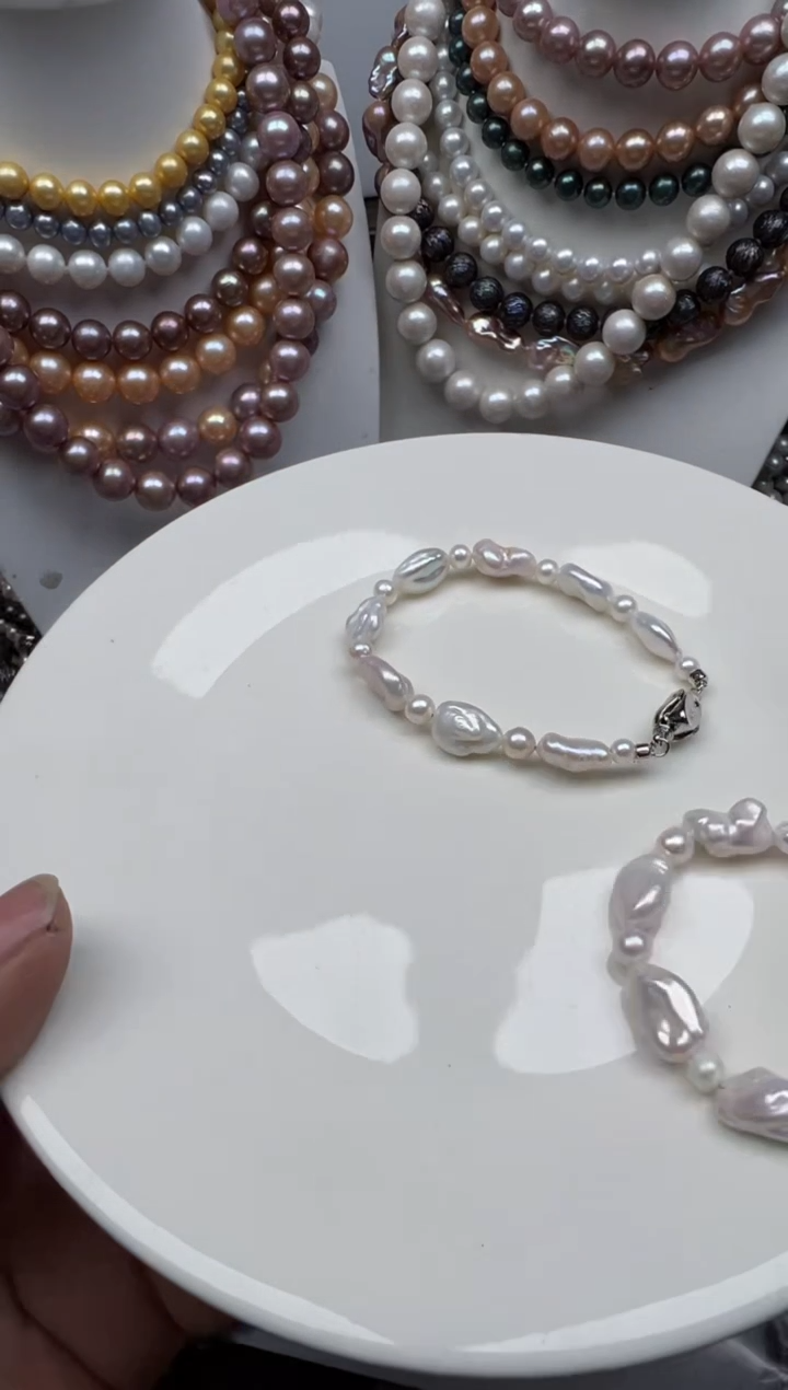 【闪购商品】淡水珍珠颈饰未镶嵌1