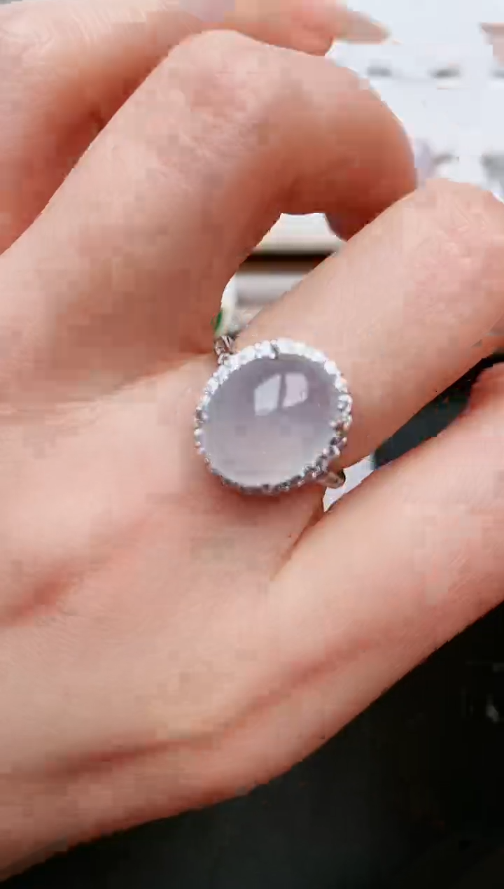 【闪购商品】翡翠戒指银S925镶嵌.....