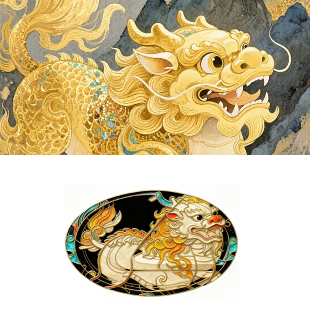 非遗掐丝珐琅车标 雷克萨斯车主专享链接