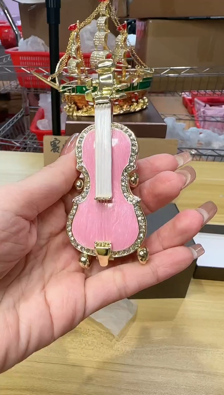 【闪购商品】茶宠珐琅首饰盒摆件AD101