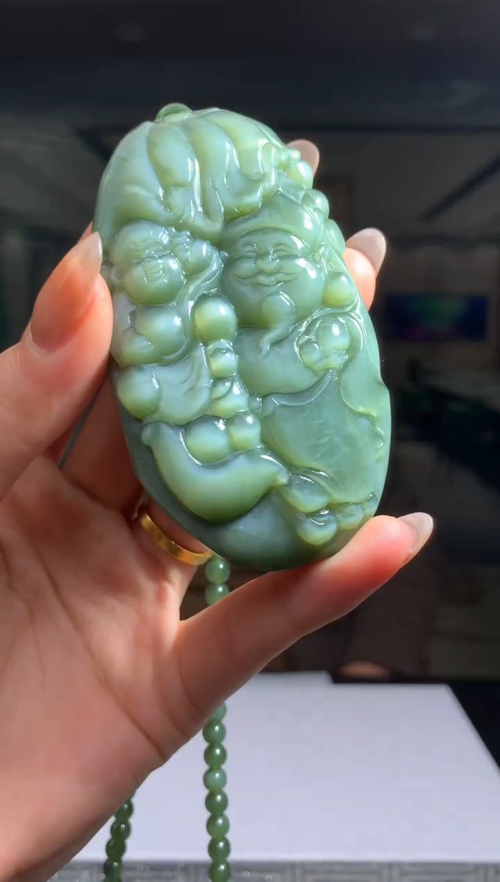 【闪购商品】定制和田玉Boss阳天然和田玉（拍一发一）