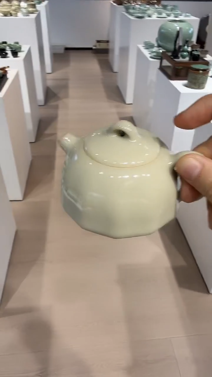 青瓷手工茶器包邮