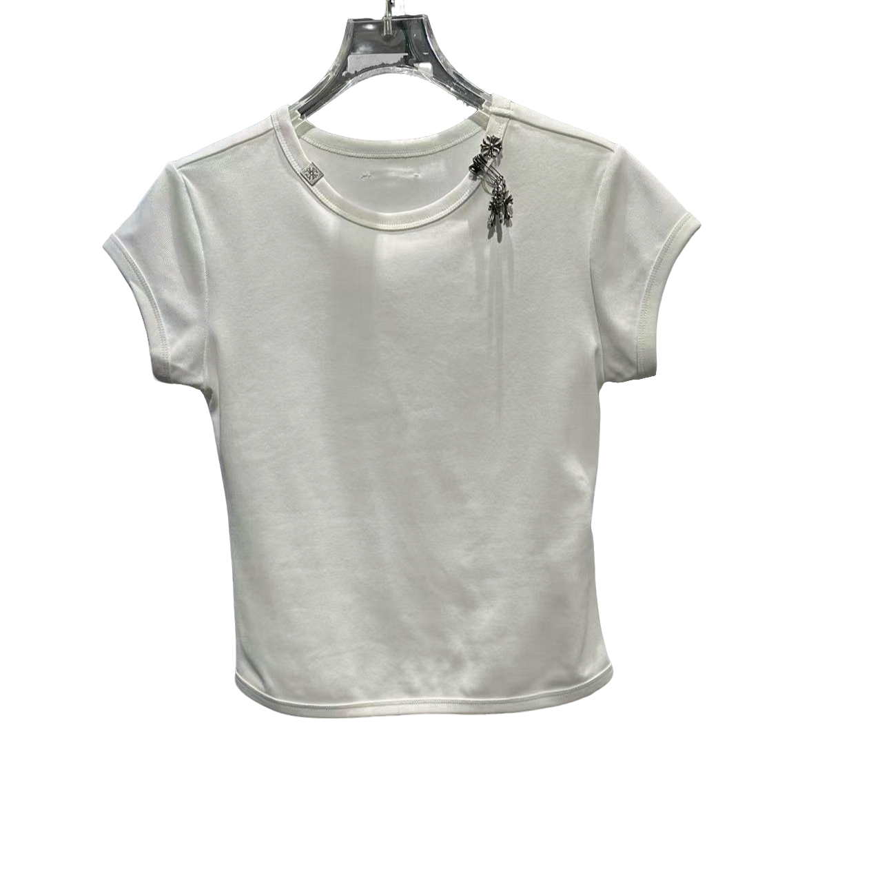 南油小众设计师夏季净版克罗小T