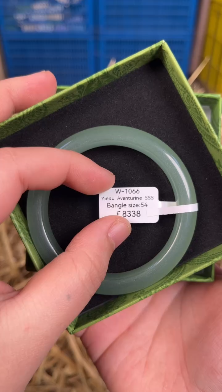 未镶嵌手镯石英质玉W1066