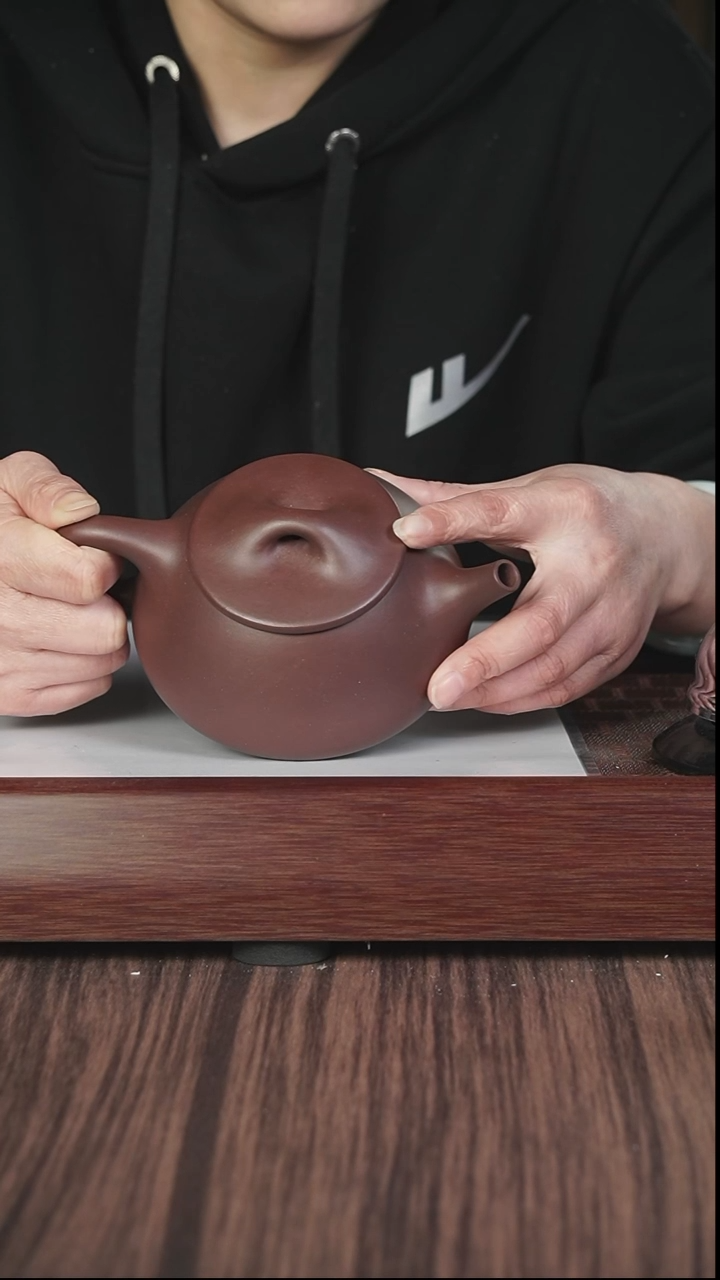 【闪购商品】紫砂茶壶ly  紫泥  景舟石瓢