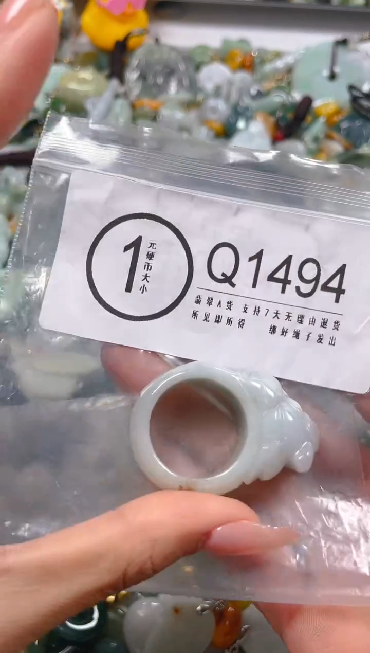 【闪购商品】翡翠颈饰未镶嵌20.9/Q/翡翠A货一图一物