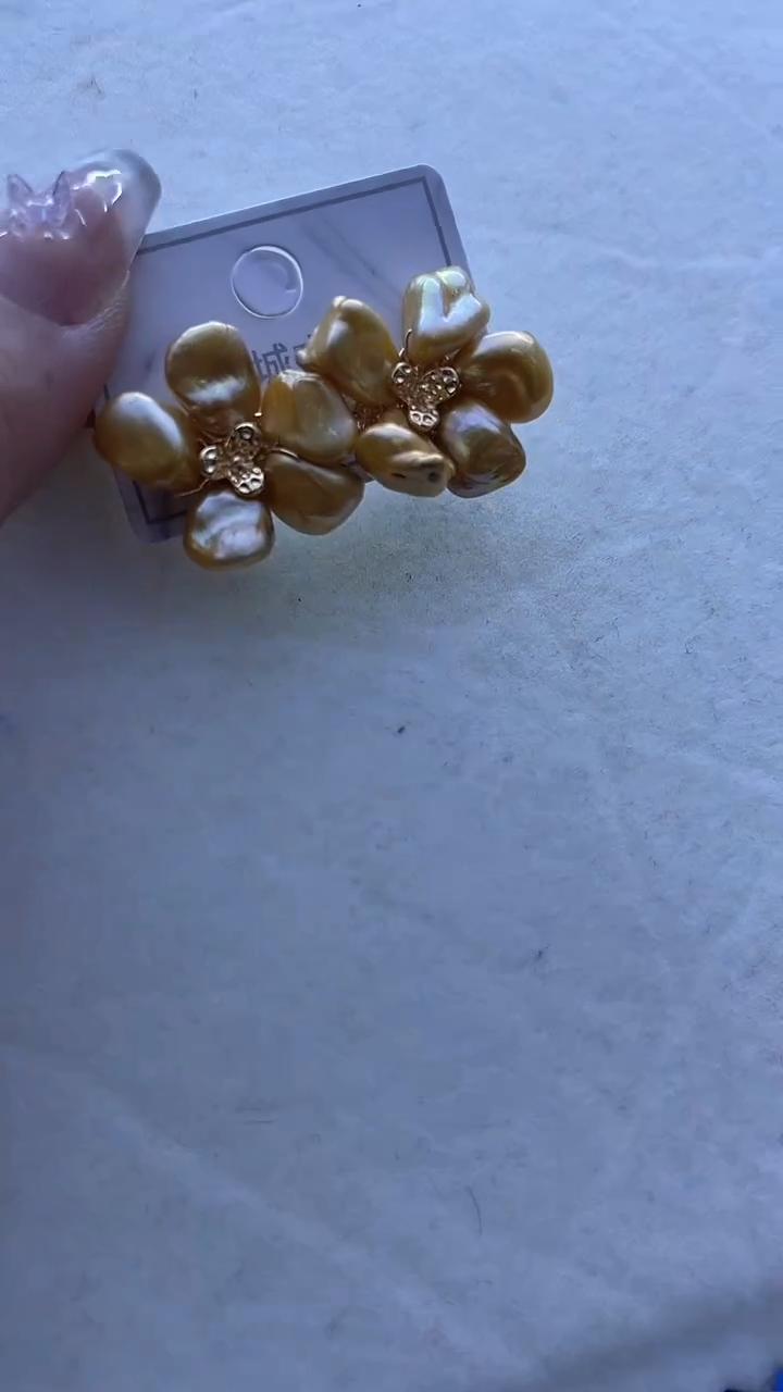 【闪购商品】淡水珍珠耳饰未镶嵌862