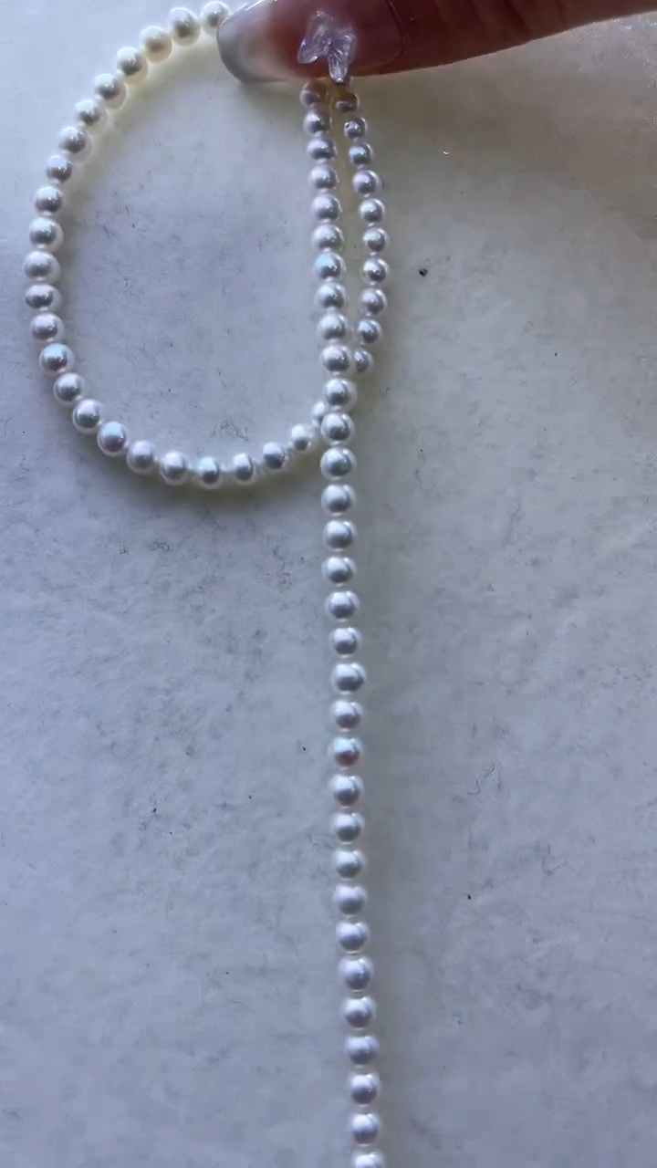【闪购商品】淡水珍珠项链银S925镶嵌945定制
