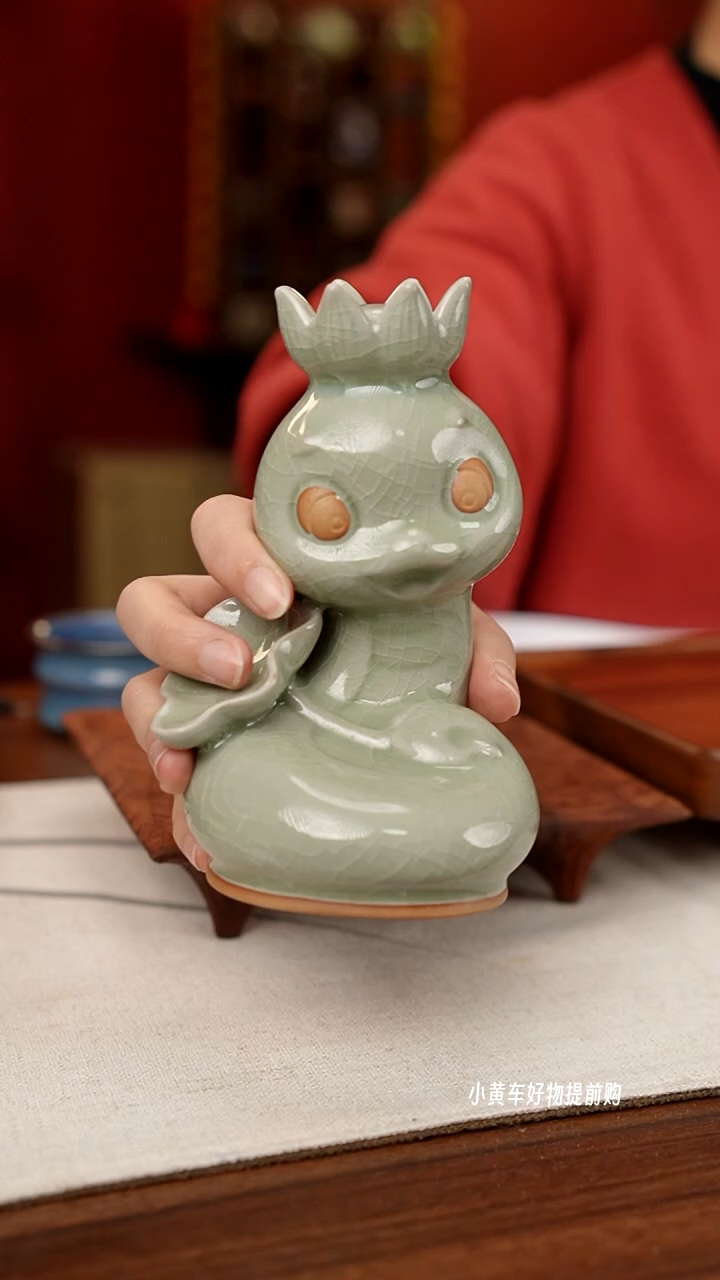 【闪购商品】摆件小师妹-钧瓷-信任
