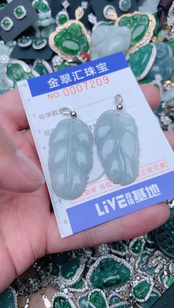 【闪购商品】翡翠颈饰未镶嵌7209....