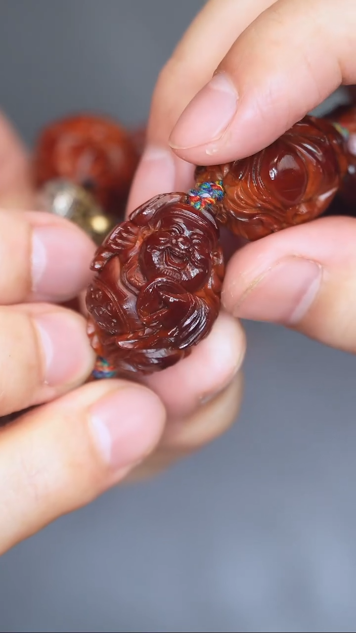 橄榄核吊坠4号财神回血