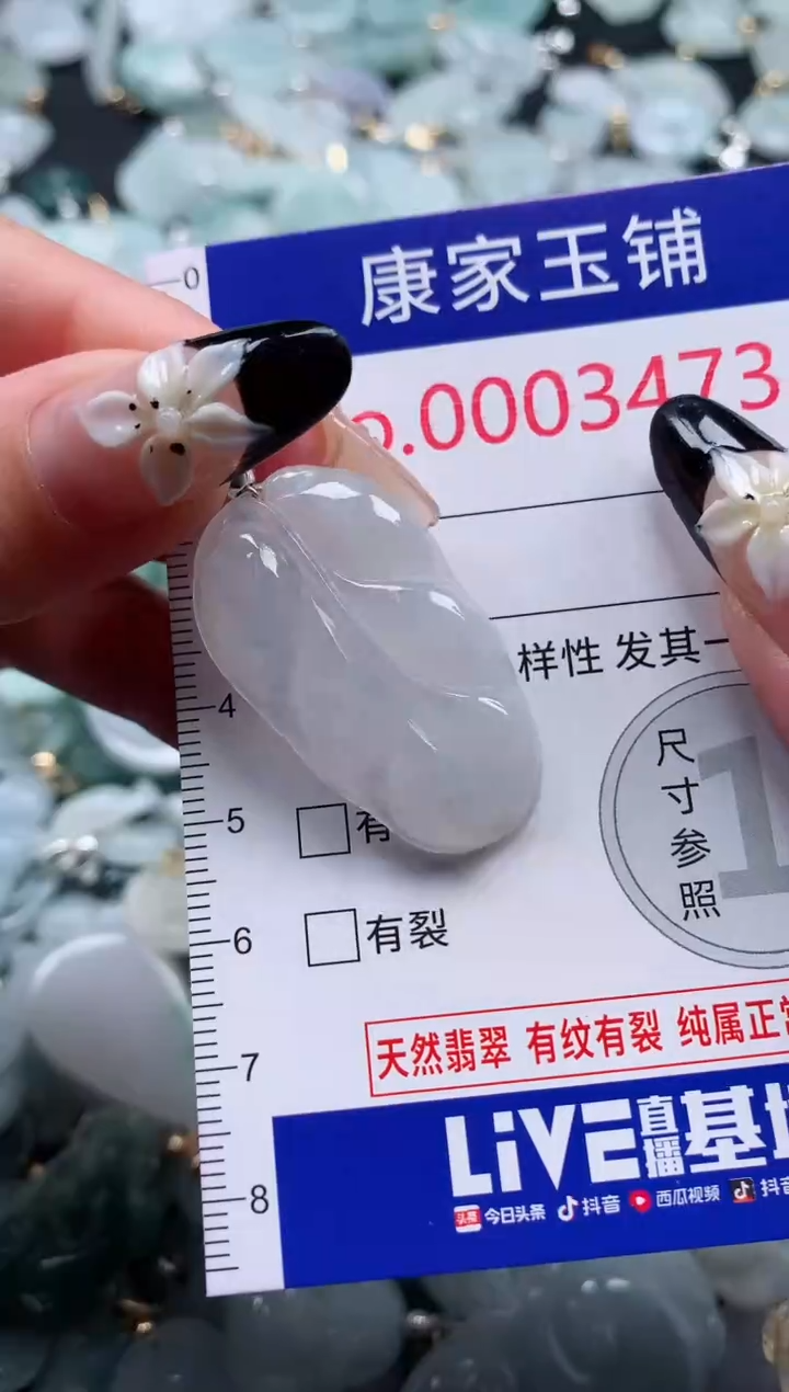 颈饰未镶嵌翡翠3473