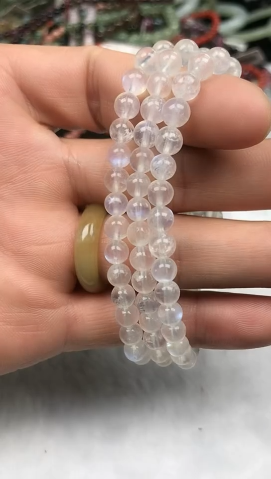 【闪购商品】月光石手链未镶嵌【5MM】