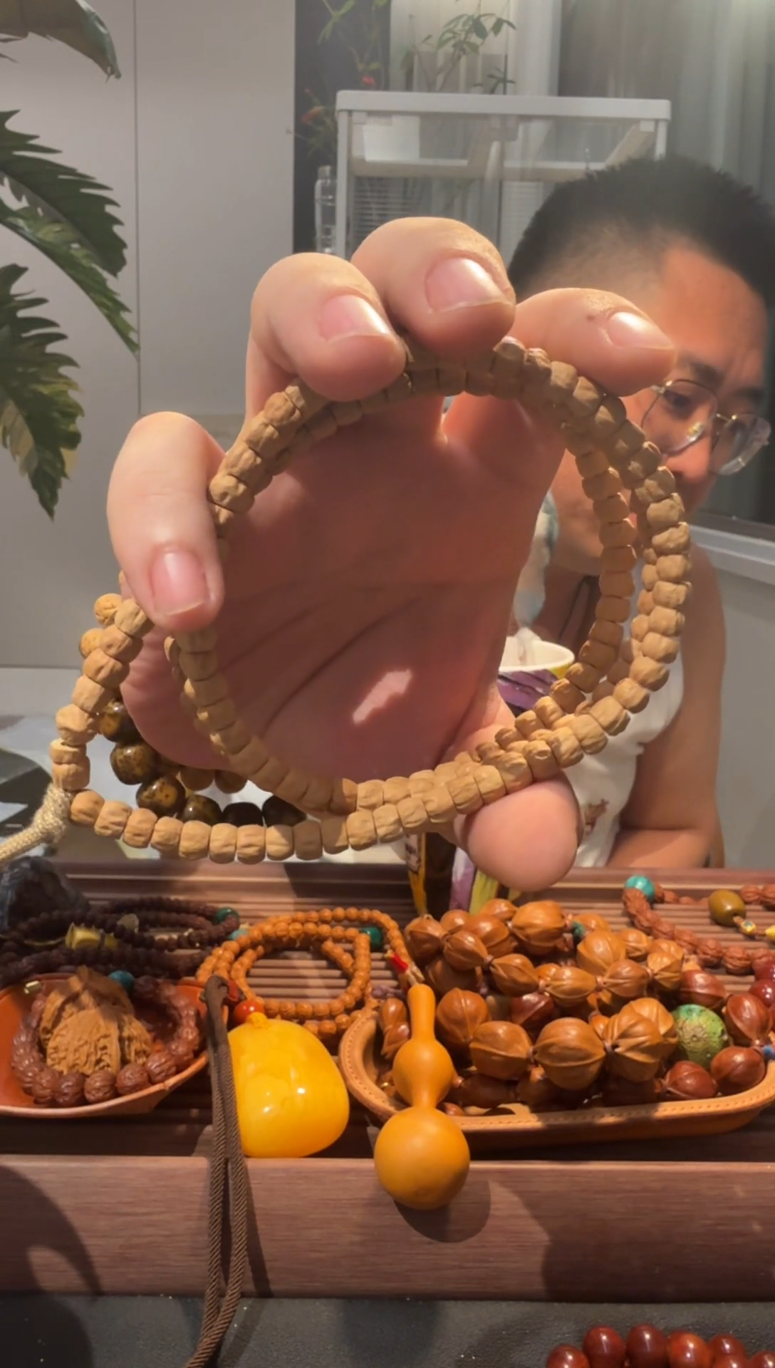 手串橄榄核百香籽