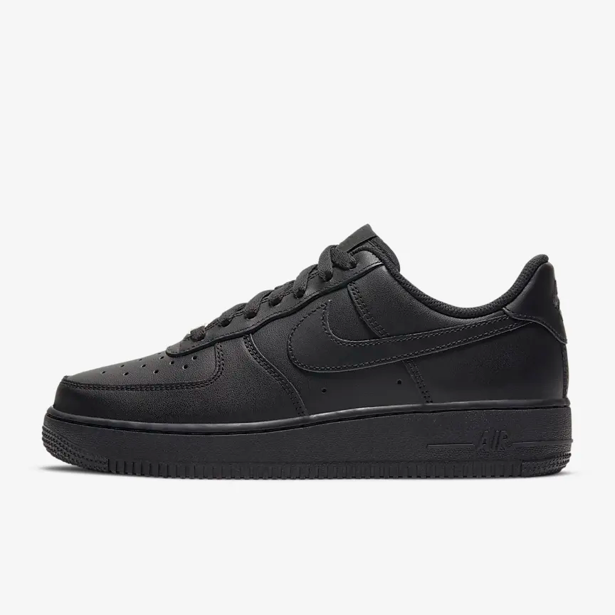 【专柜同款】Nike AF1低帮简约百搭复古休闲黑色板鞋女款 DD8959001