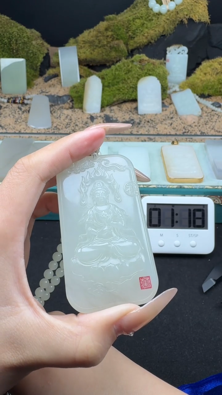 【闪购商品】和田玉颈饰未镶嵌垚垚