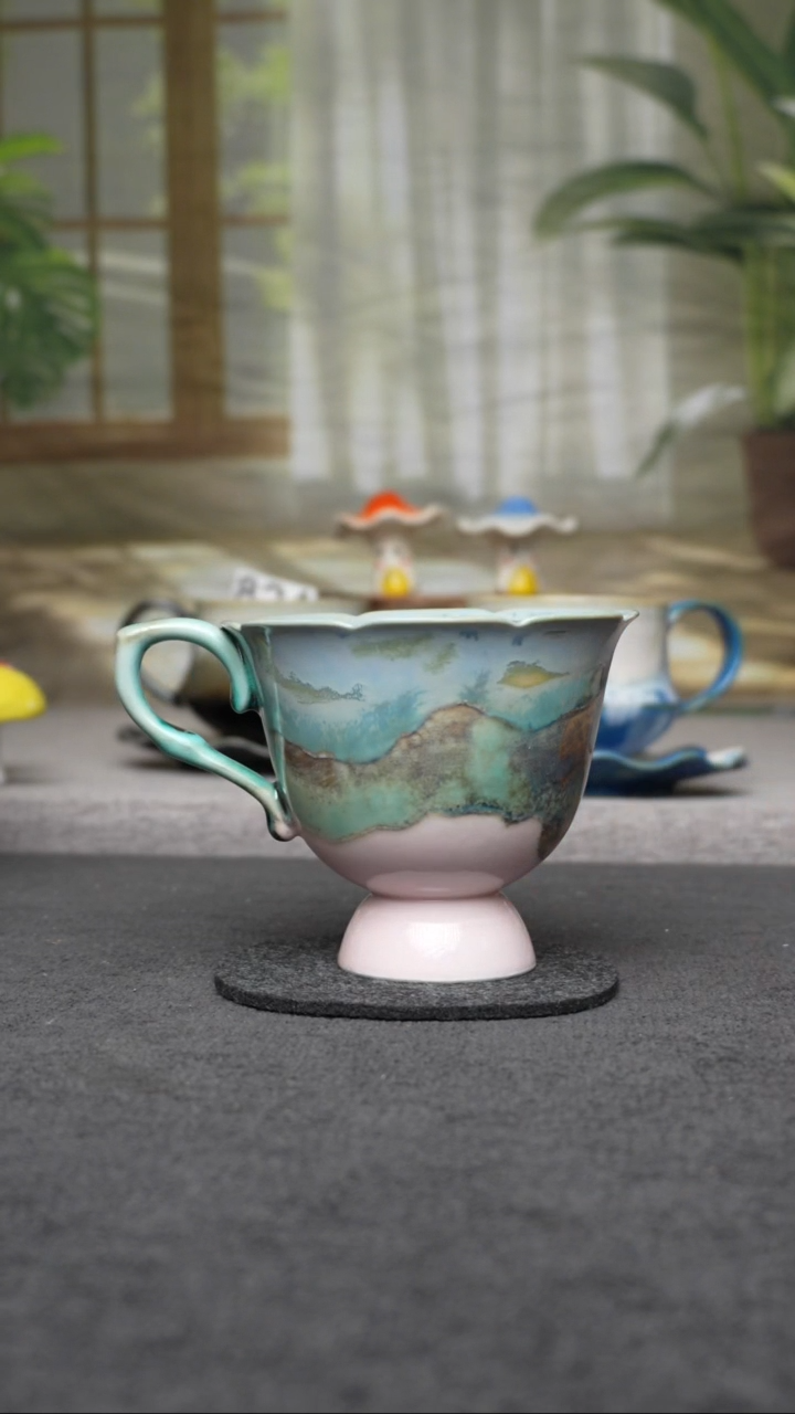 杯子陶816景德镇手工手创杯子 