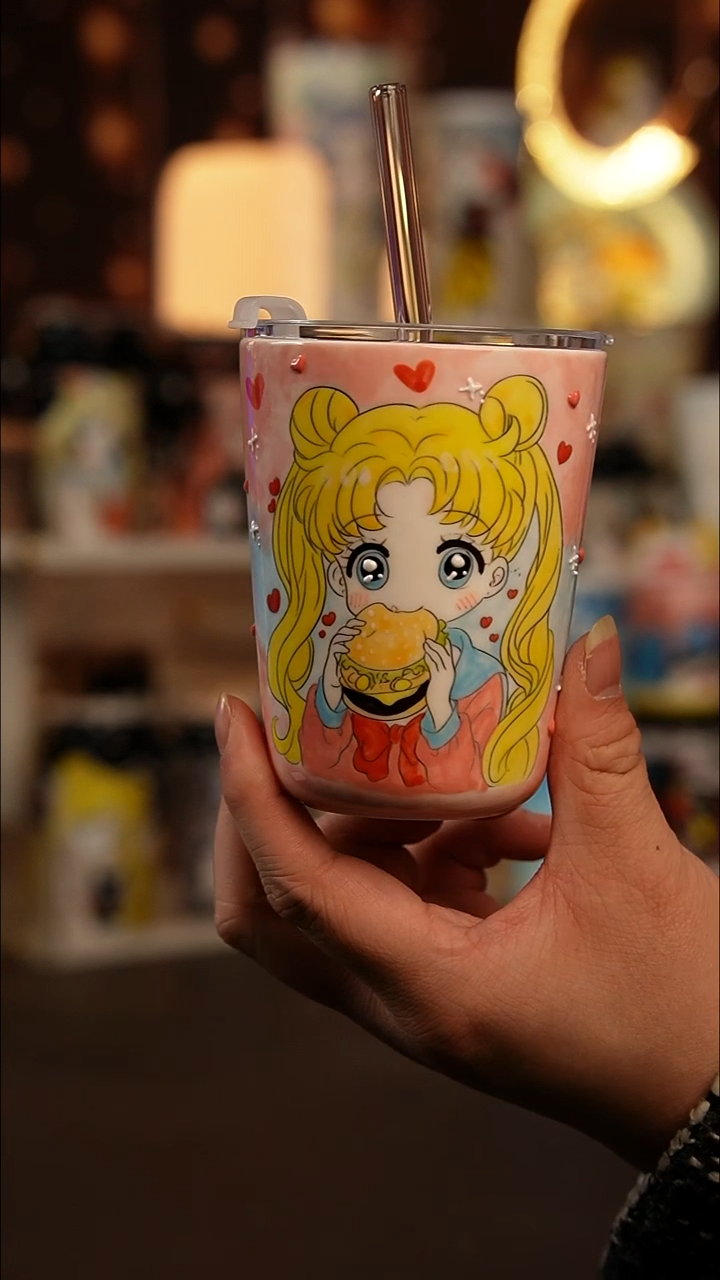 (玉泥）景德镇手工手绘文创陶瓷杯