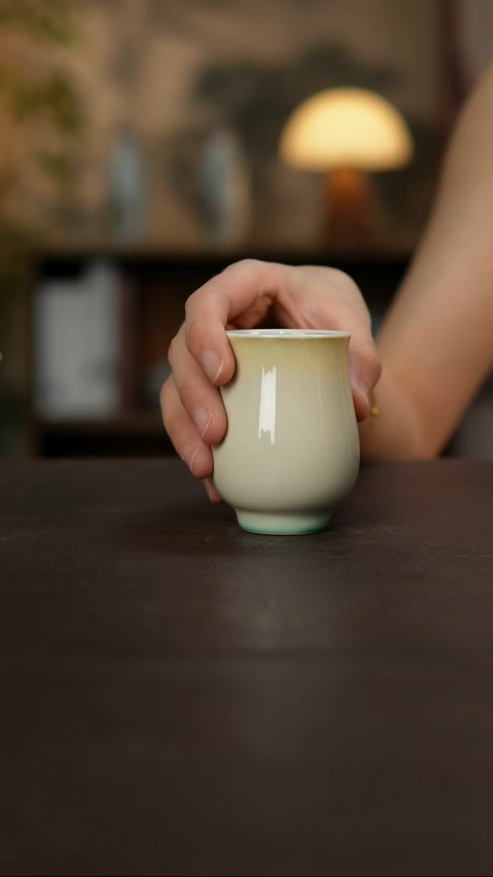 杯景德镇陶瓷杯碗柴烧多人