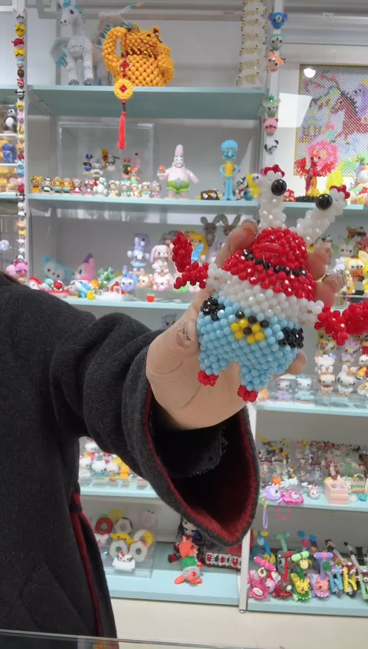 玻璃2547卡4水晶蟹老板材料包1套