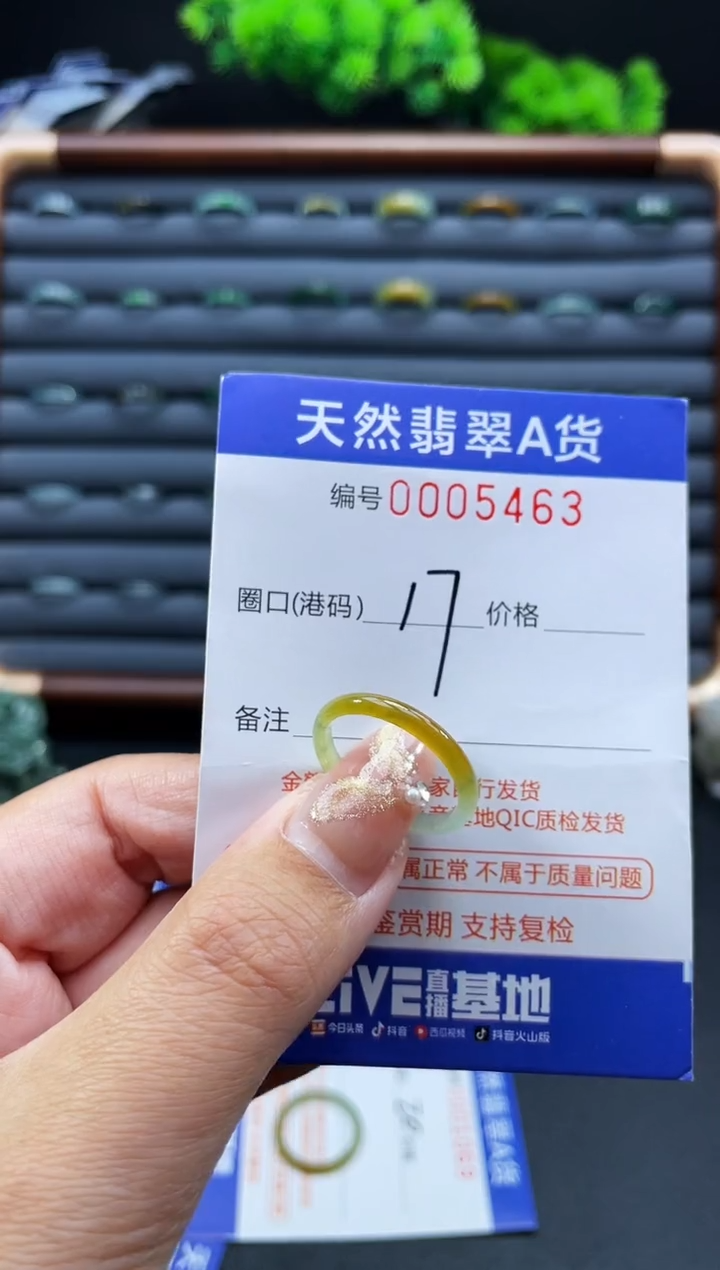 未镶嵌戒指翡翠用****6戒圈